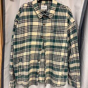Goodfellow & Co Heavy weight plaid shirt/jacket